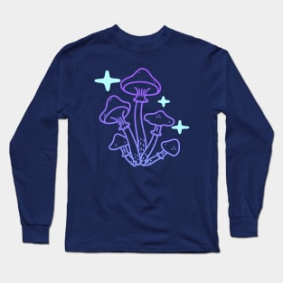 Mushrooms and sparkles Long Sleeve T-Shirt